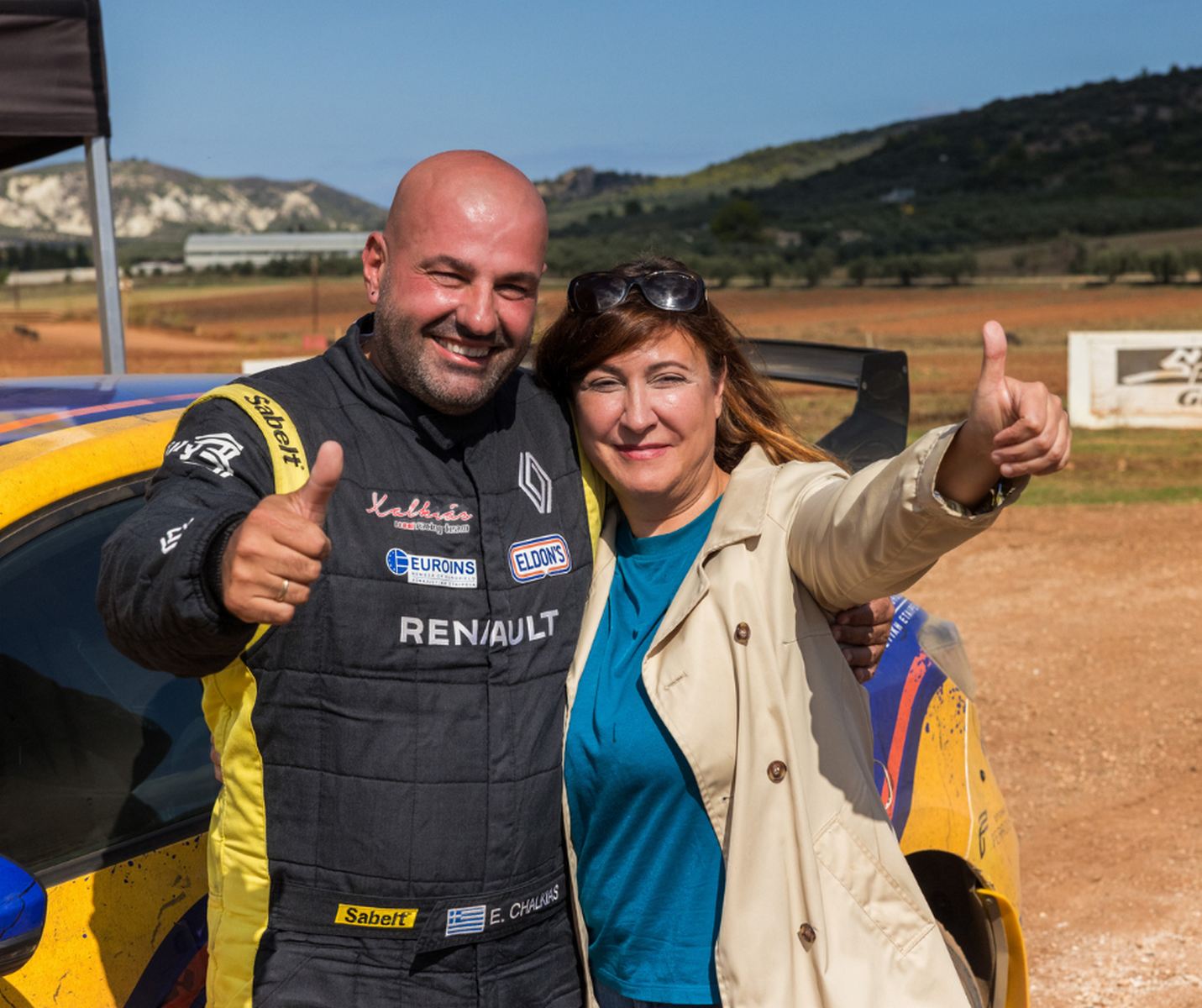 Euroins: Έγινε συνοδηγός του Θέμη Χαλκιά