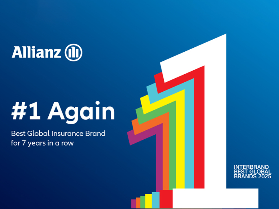 Allianz: Για 7η χρονιά το No1 ασφαλιστικό brand παγκοσμίως