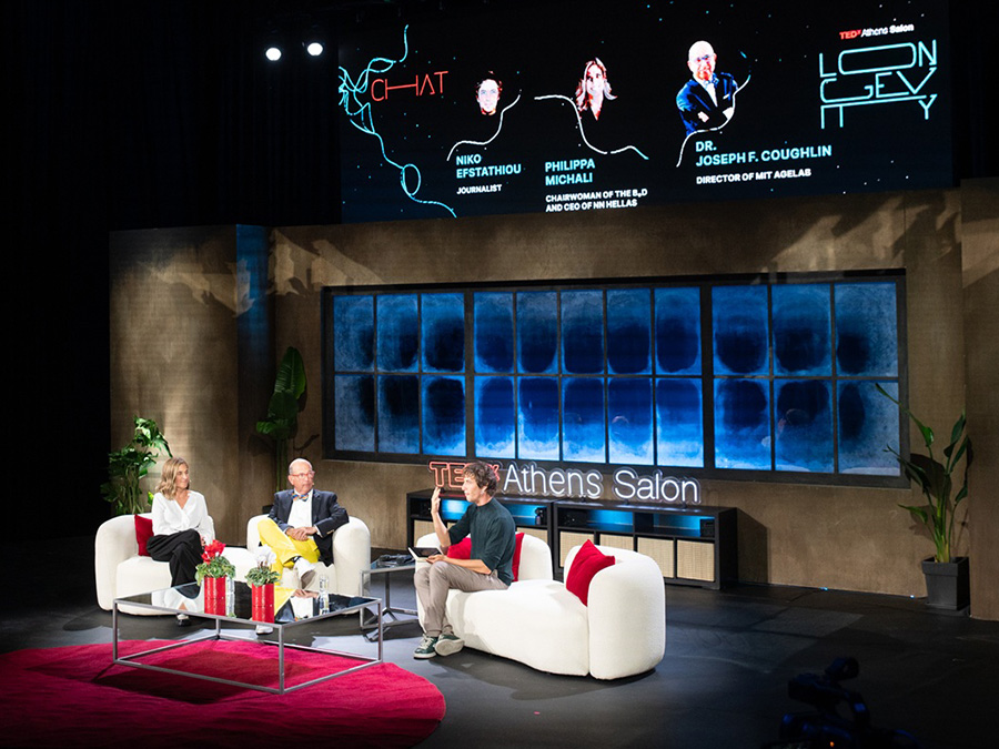 Η μακροζωία στο επίκεντρο του TEDxAthens Salon 2025, με την υποστήριξη της ΝΝ Hellas