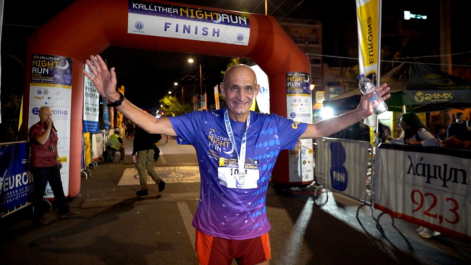 Euroins: Μέγας Χορηγός στο 9o Kallithea Night Run