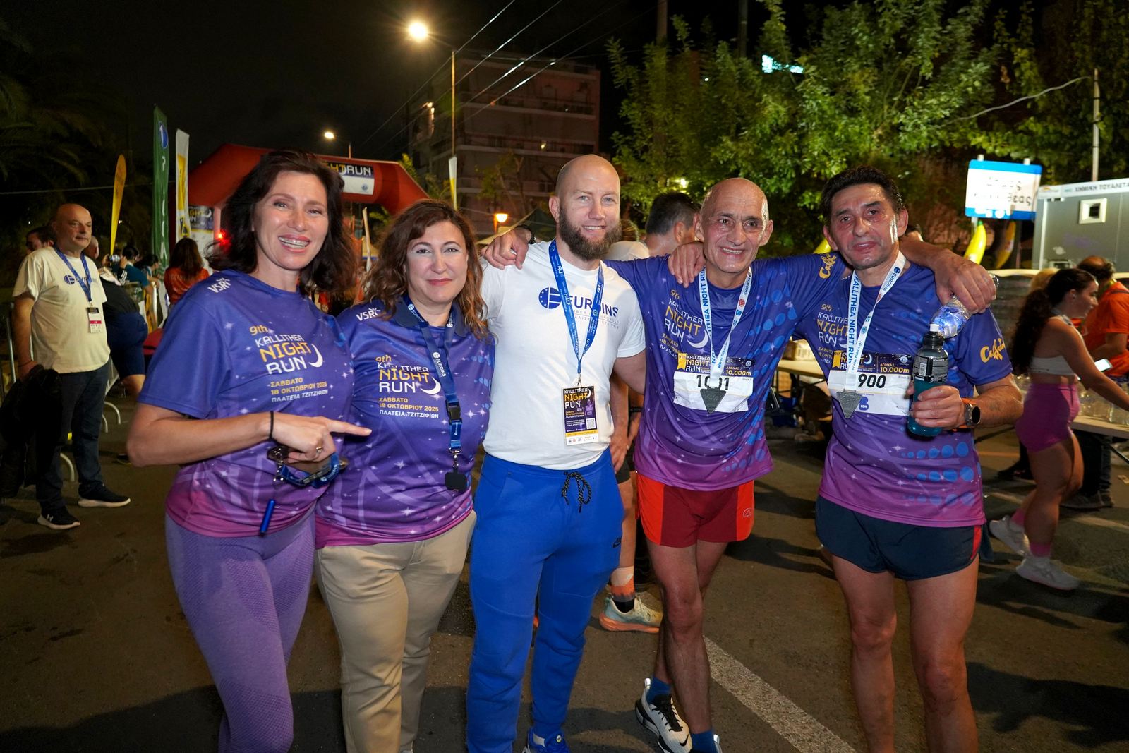 Euroins: Μέγας Χορηγός στο 9o Kallithea Night Run