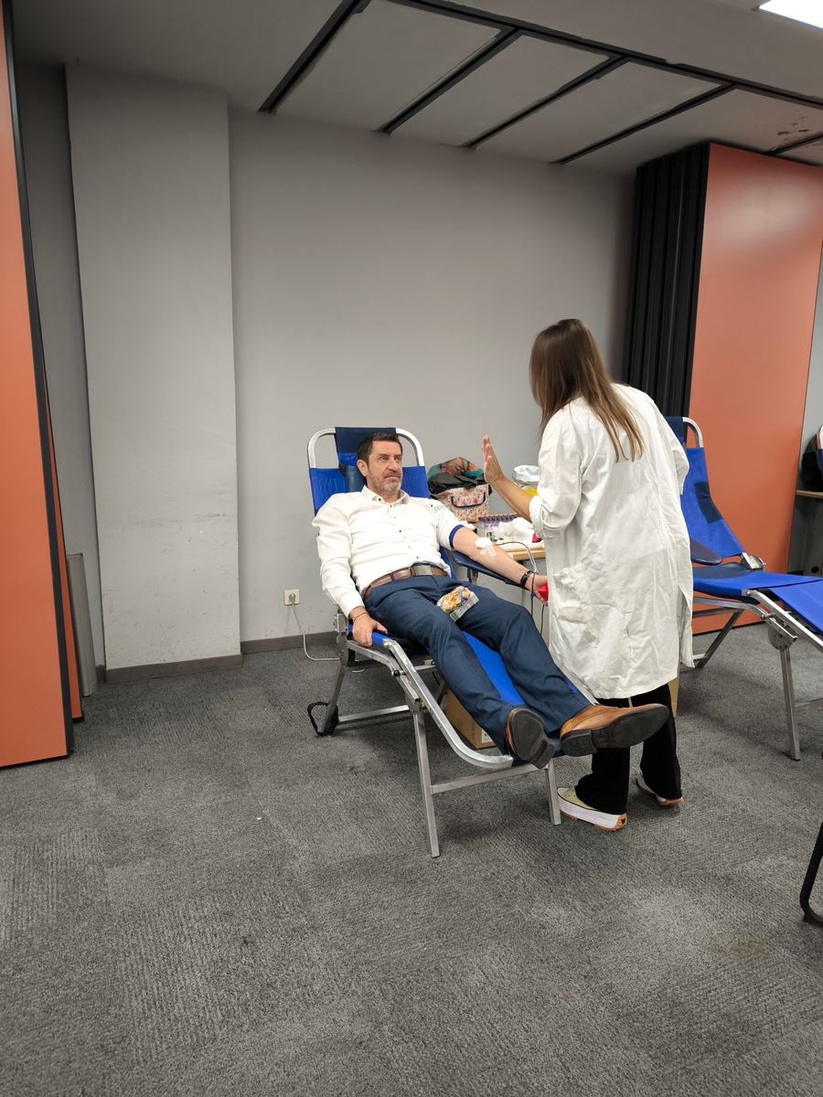 10η Ημέρα Εθελοντικής Αιμοδοσίας της Επιθεώρησης Χρυσολόγου