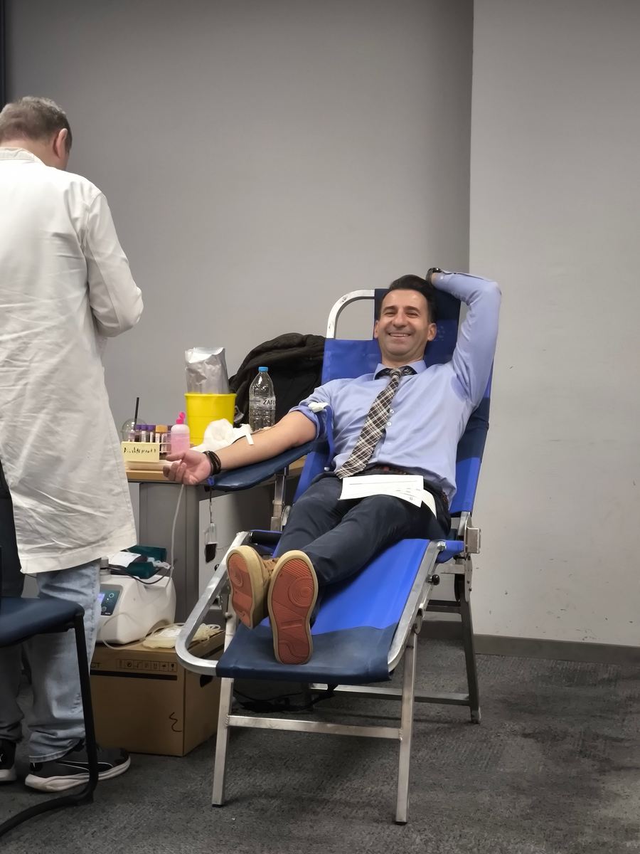 10η Ημέρα Εθελοντικής Αιμοδοσίας της Επιθεώρησης Χρυσολόγου