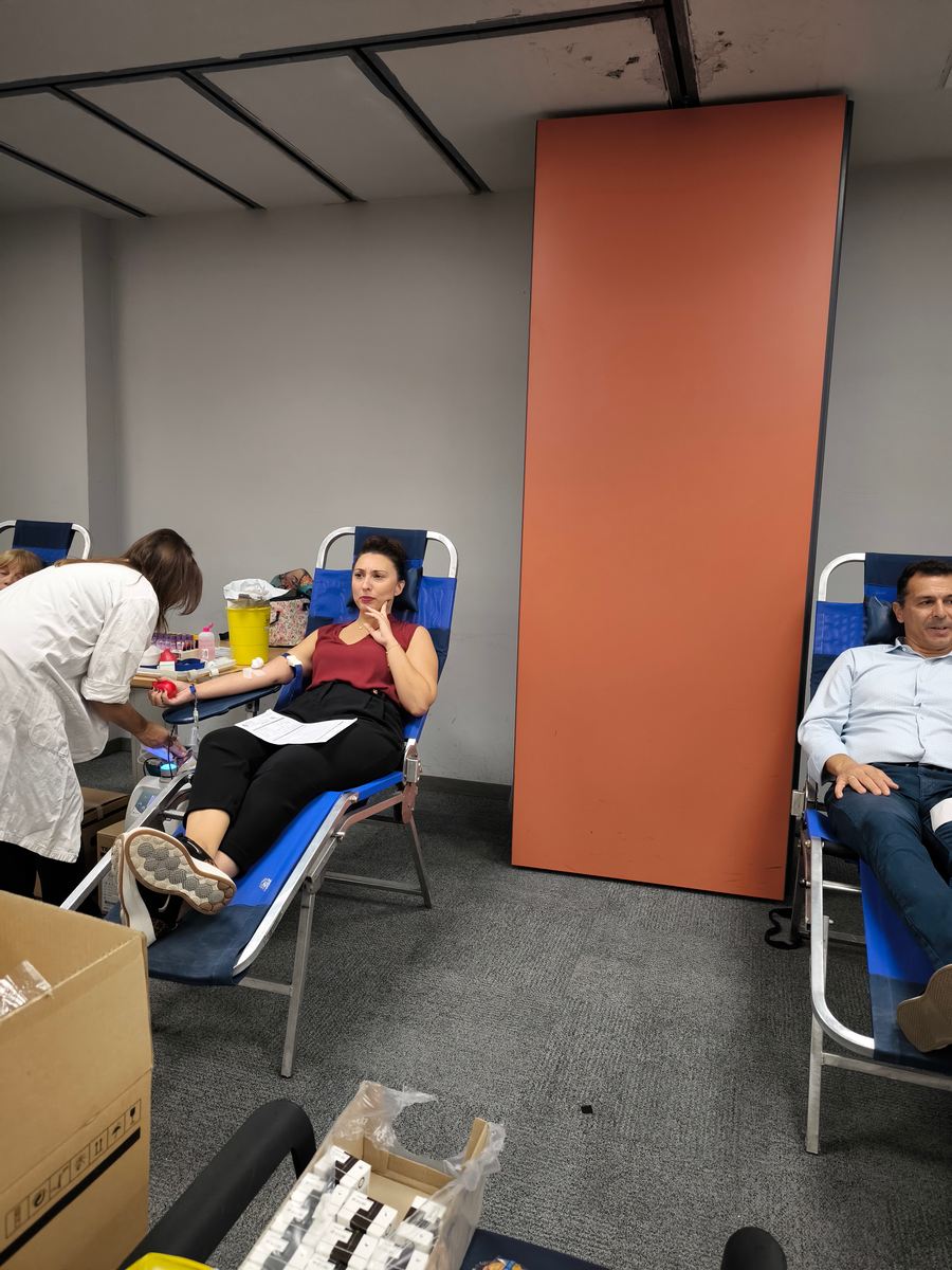 10η Ημέρα Εθελοντικής Αιμοδοσίας της Επιθεώρησης Χρυσολόγου