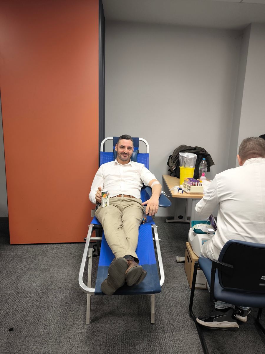 10η Ημέρα Εθελοντικής Αιμοδοσίας της Επιθεώρησης Χρυσολόγου