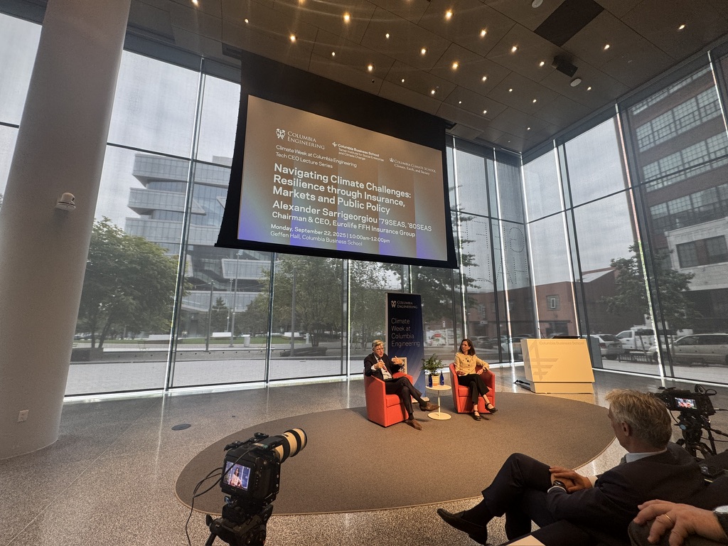 Eurolife FFH: Ο κ. Αλέξανδρος Σαρρηγεωργίου στο Columbia