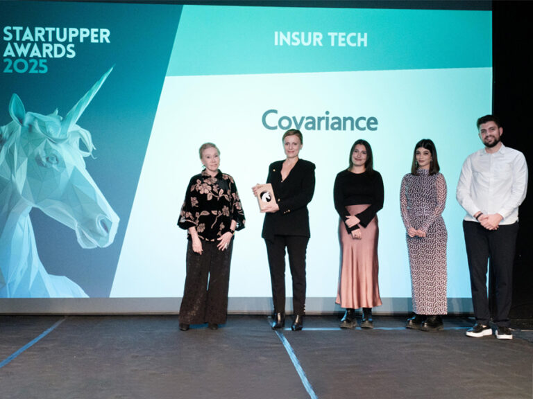 Διάκριση ως Best Insurtech 2025 της Covariance στα Startupper Awards 2025