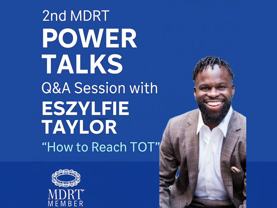 Το 2ο MDRT Power Talks με τον Eszylfie Taylor ξεπέρασε κάθε προσδοκία Το 2ο MDRT Power Talks με τον Eszylfie Taylor ξεπέρασε κάθε προσδοκία