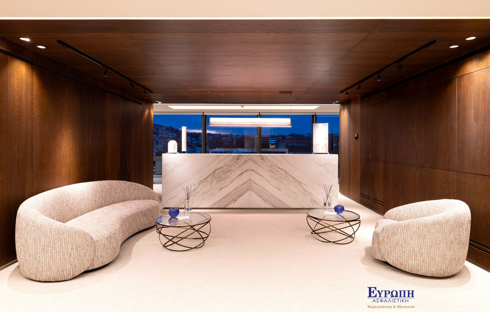 Η ΕΥΡΩΠΗ Ασφαλιστική σε Νέα Σύγχρονα Γραφεία Η ΕΥΡΩΠΗ Ασφαλιστική σε Νέα Σύγχρονα Γραφεία