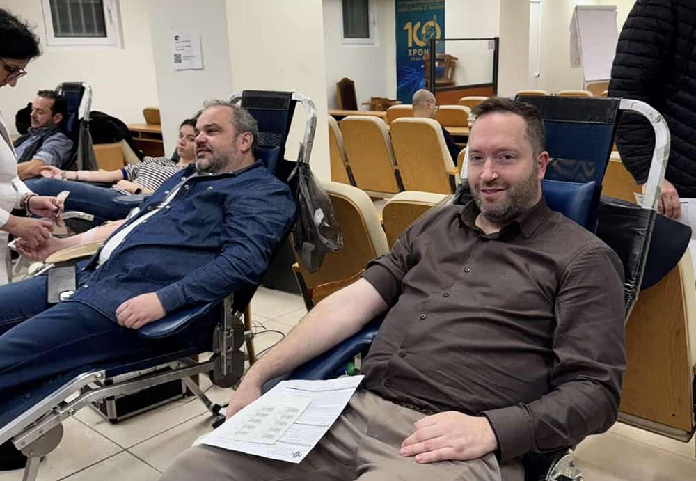 Ε.Ε.Α.: Θερμή ανταπόκριση στην πρώτη εθελοντική αιμοδοσία