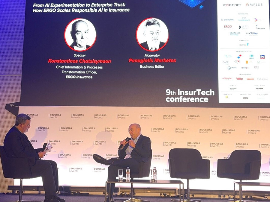 Η ERGO στο 9ο Συνέδριο InsurTech: Τεχνολογίες αιχμής και η νέα εποχή στην εξυπηρέτηση του πελάτη