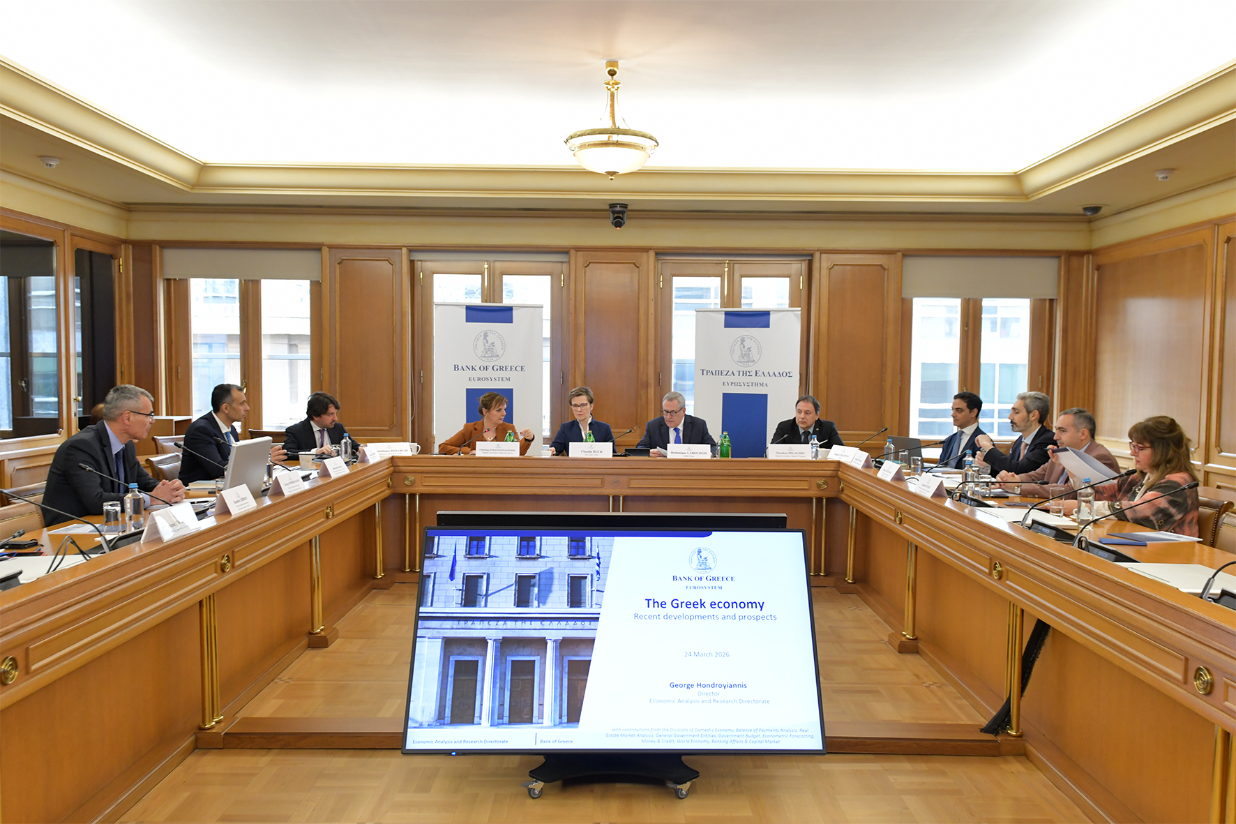 Claudia Buch και Dominique Laboureix επισκέφθηκαν την ΤτΕ