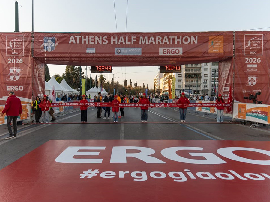 ERGO Ασφαλιστική: Περισσότεροι από 30.000 δρομείς στον 14ο Ημιμαραθώνιο Αθήνας