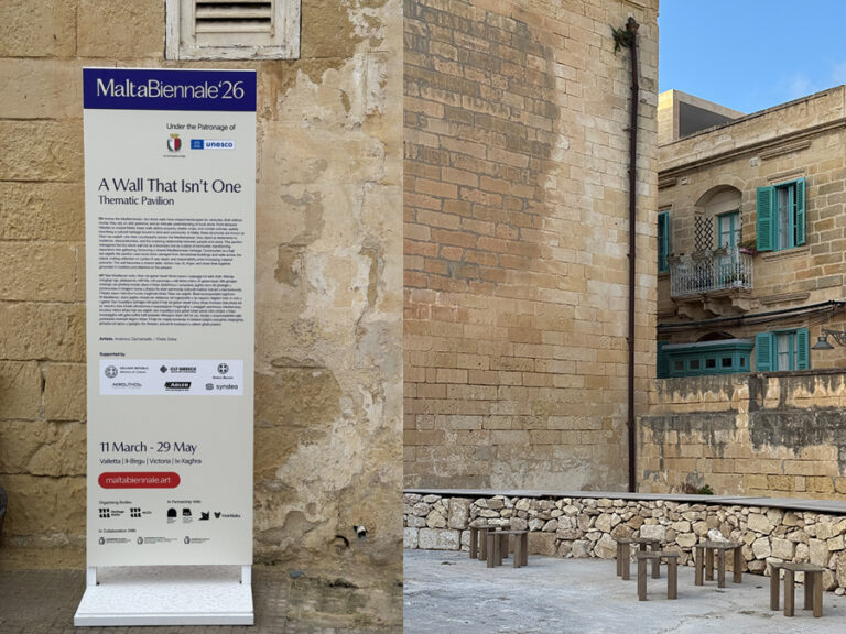 Syndea: Στηρίζει την τέχνη της ξερολιθιάς ως τόπο συνάντησης στη Biennale της Μάλτας