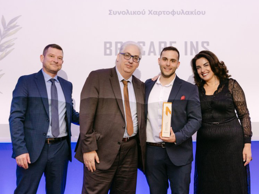 Brocare Insurance: Διπλή βράβευση από τη ΜΙΝΕΤΤΑ Ασφαλιστική
