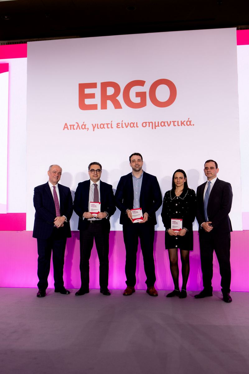 ERGO Ασφαλιστική: Παρουσίαση στρατηγικής και βραβεύσεις συνεργατών σε δύο εκδηλώσεις για τα δίκτυα πωλήσεων