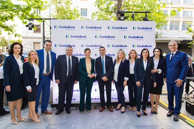 CrediaBank: Εγκαίνια για το κατάστημα Νέας Εμπειρίας της Πανεπιστημίου