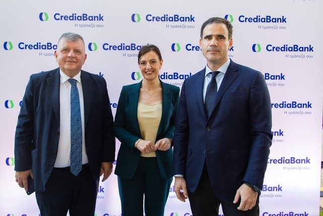 CrediaBank: Εγκαίνια για το κατάστημα Νέας Εμπειρίας της Πανεπιστημίου