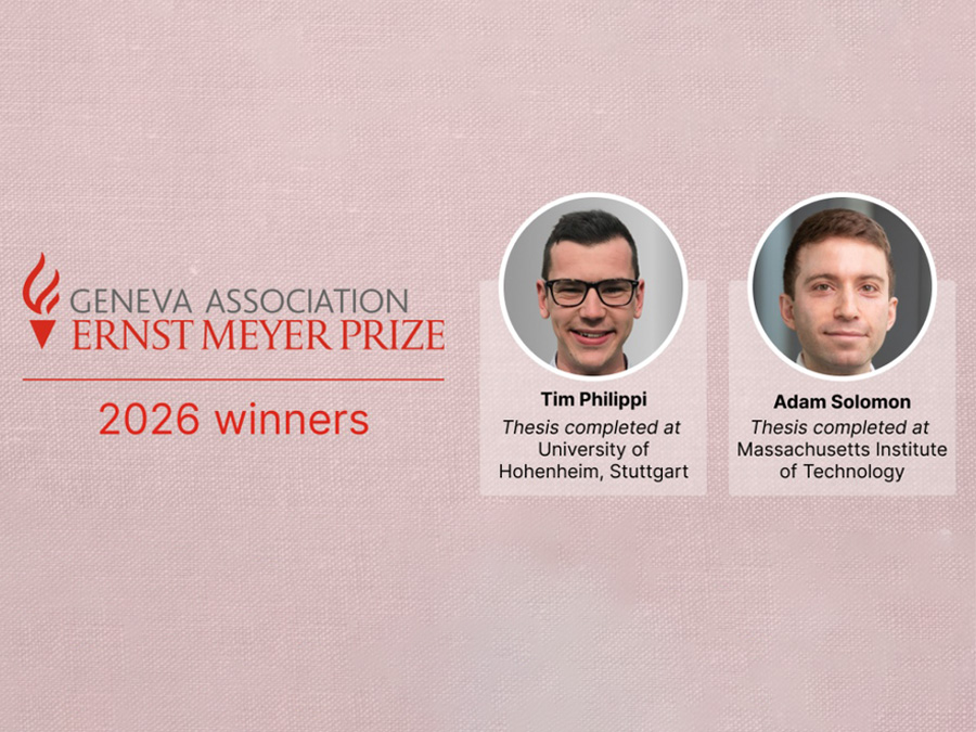 Οι νικητές του βραβείου Ernst Meyer 2026 της Geneva Association