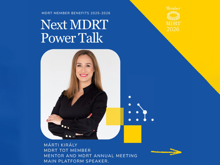 Η Márta Király στο MDRT Power Talk