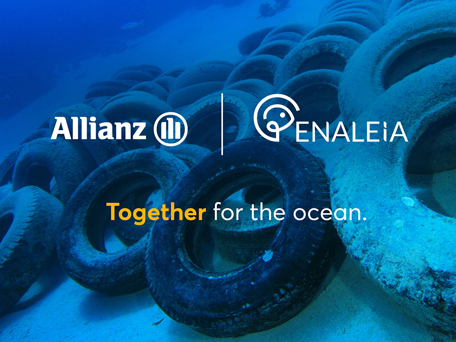 Allianz & Enaleia ενώνουν τις δυνάμεις τους για την προστασία των θαλάσσιων οικοσυστημάτων Allianz & Enaleia ενώνουν τις δυνάμεις τους για την προστασία των θαλάσσιων οικοσυστημάτων