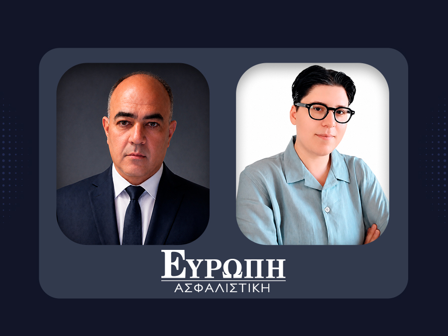 ΕΥΡΩΠΗ Ασφαλιστική: Ενισχύει τον Κλάδο Ζημιών Αυτοκινήτου με δύο νέα, δυναμικά στελέχη ΕΥΡΩΠΗ Ασφαλιστική: Ενισχύει τον Κλάδο Ζημιών Αυτοκινήτου με δύο νέα, δυναμικά στελέχη