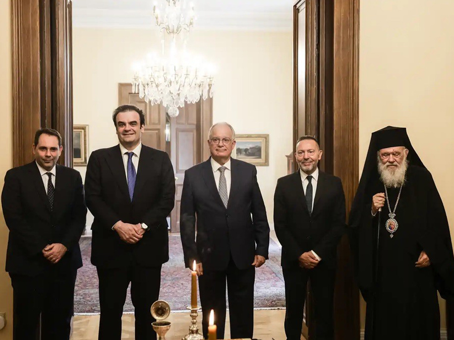 Ορκωμοσία Διοικητή της Τράπεζας της Ελλάδος