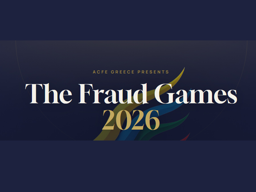 ACFE Greece: Στις 24/09 το Ετήσιο Συνέδριο "The Fraud Games 2026" ACFE Greece: Στις 24/09 το Ετήσιο Συνέδριο "The Fraud Games 2026"