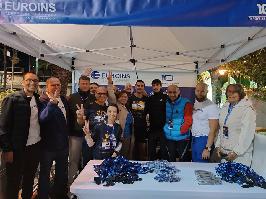 Euroins Ελλάδος: Μέγας Χορηγός στο 10ο επετειακό Kallithea Night Run Euroins Ελλάδος: Μέγας Χορηγός στο 10ο επετειακό Kallithea Night Run
