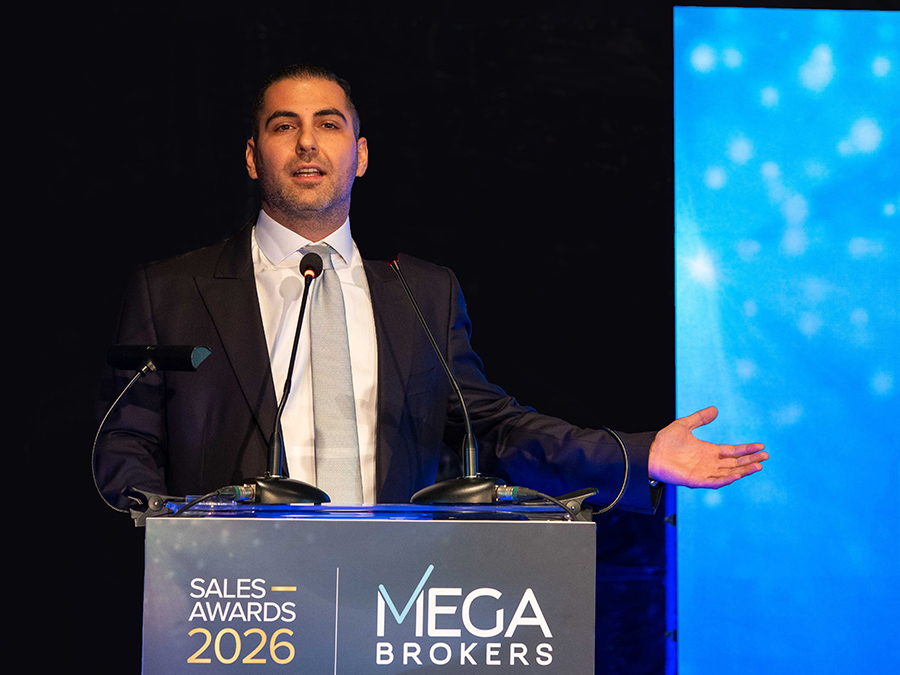 MEGA BROKERS Sales Awards 2026 - Μαζί στην ανάπτυξη, μαζί στις επιτυχίες MEGA BROKERS Sales Awards 2026 - Μαζί στην ανάπτυξη, μαζί στις επιτυχίες