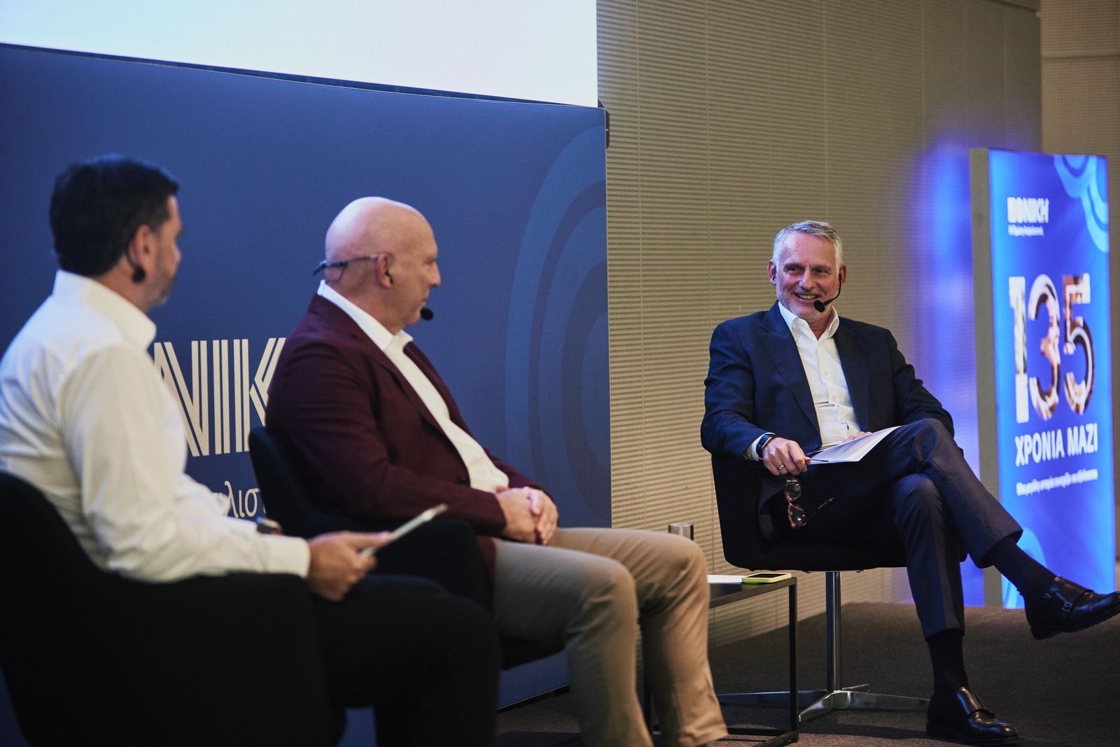 H Εθνική Ασφαλιστική υποδέχθηκε τον Νίκο Γκάλη H Εθνική Ασφαλιστική υποδέχθηκε τον Νίκο Γκάλη