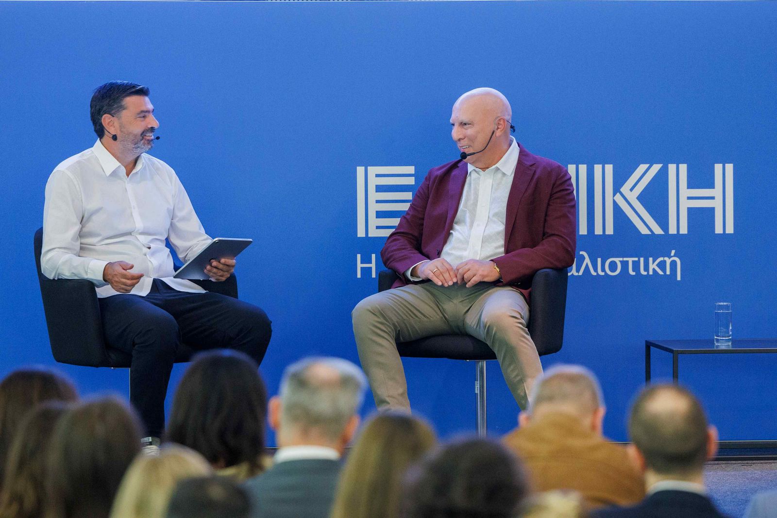 H Εθνική Ασφαλιστική υποδέχθηκε τον Νίκο Γκάλη H Εθνική Ασφαλιστική υποδέχθηκε τον Νίκο Γκάλη